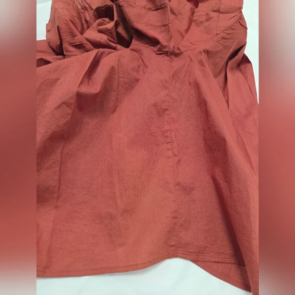 Sea New York Salome Puff Sleeve Top Sunset S - Picture 10 of 13